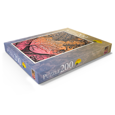 Darstellung des Puzzle Motivs Tulpenbaumlaub 200 Puzzle Schachtel Ansicht1
