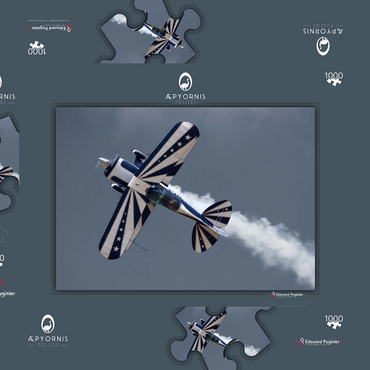 Darstellung des Puzzle Motivs Pitts S-2B Special 1000 Puzzle Schachtel 3D Modell