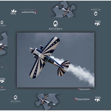 Darstellung des Puzzle Motivs Pitts S-2B Special 200 Puzzle Schachtel 3D Modell