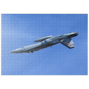 Darstellung des Puzzle Motivs puzzleplate McDonnell Douglas - Boeing F/A-18C Hornet 500 Puzzle