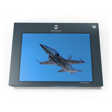 Darstellung des Puzzle Motivs Northrop F-5E Tiger II 1000 Puzzle Schachtel Ansicht3