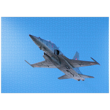 Darstellung des Puzzle Motivs puzzleplate Northrop F-5E Tiger II 1000 Puzzle