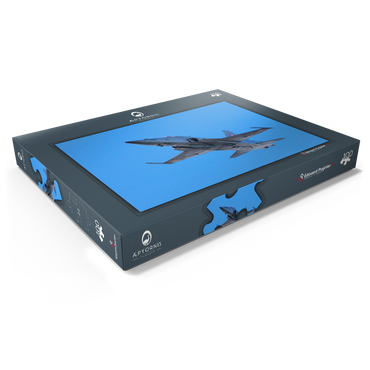 Darstellung des Puzzle Motivs Northrop F-5E Tiger II 100 Puzzle Schachtel Ansicht1