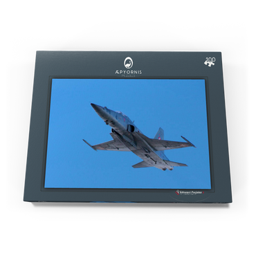 Darstellung des Puzzle Motivs Northrop F-5E Tiger II 100 Puzzle Schachtel Ansicht3