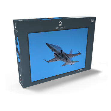 Darstellung des Puzzle Motivs Northrop F-5E Tiger II 500 Puzzle Schachtel Ansicht2
