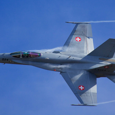 Darstellung des Puzzle Motivs McDonnell Douglas - Boeing F/A-18C Hornet 1000 Puzzle 3D Modell