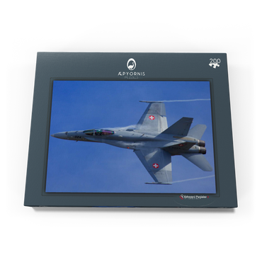 Darstellung des Puzzle Motivs McDonnell Douglas - Boeing F/A-18C Hornet 200 Puzzle Schachtel Ansicht3