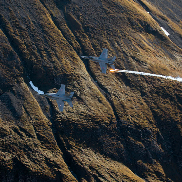 Darstellung des Puzzle Motivs “Let's the show begin!” 100 Puzzle 3D Modell