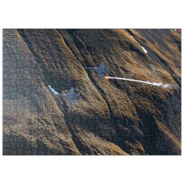 Darstellung des Puzzle Motivs puzzleplate “Let's the show begin!” 500 Puzzle