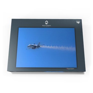 Darstellung des Puzzle Motivs McDonnell Douglas - Boeing F/A-18C Hornet 1000 Puzzle Schachtel Ansicht3