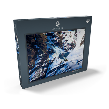 Darstellung des Puzzle Motivs McDonnell Douglas - Boeing F/A-18C Hornet 100 Puzzle Schachtel Ansicht2