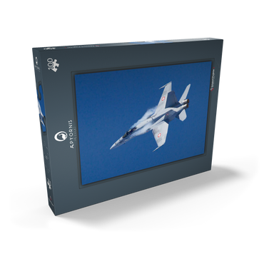 Darstellung des Puzzle Motivs McDonnell Douglas - Boeing F/A-18C Hornet 100 Puzzle Schachtel Ansicht2