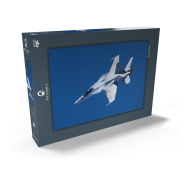 Darstellung des Puzzle Motivs McDonnell Douglas - Boeing F/A-18C Hornet 500 Puzzle Schachtel Ansicht2