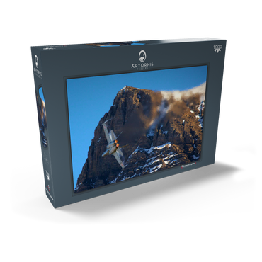 Darstellung des Puzzle Motivs McDonnell Douglas - Boeing F/A-18C Hornet 1000 Puzzle Schachtel Ansicht2