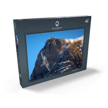 Darstellung des Puzzle Motivs McDonnell Douglas - Boeing F/A-18C Hornet 100 Puzzle Schachtel Ansicht2