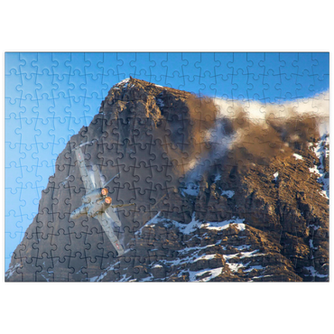 Darstellung des Puzzle Motivs puzzleplate McDonnell Douglas - Boeing F/A-18C Hornet 200 Puzzle