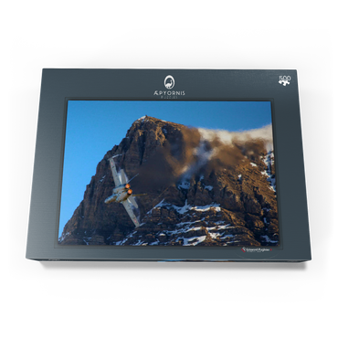 Darstellung des Puzzle Motivs McDonnell Douglas - Boeing F/A-18C Hornet 500 Puzzle Schachtel Ansicht3