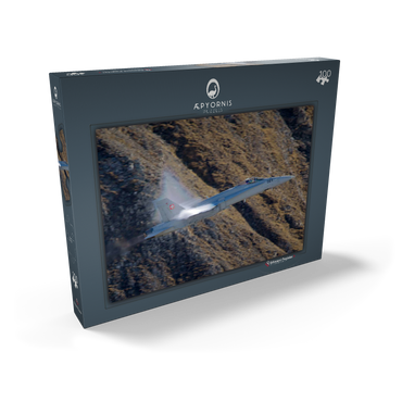 Darstellung des Puzzle Motivs McDonnell Douglas - Boeing F/A-18C Hornet 100 Puzzle Schachtel Ansicht2