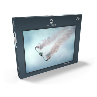 Darstellung des Puzzle Motivs Dassault Rafale 100 Puzzle Schachtel Ansicht2