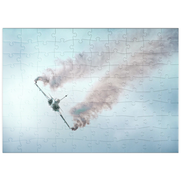 Darstellung des Puzzle Motivs puzzleplate Dassault Rafale 100 Puzzle