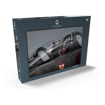 Darstellung des Puzzle Motivs Dassault Mirage 2000C 500 Puzzle Schachtel Ansicht2