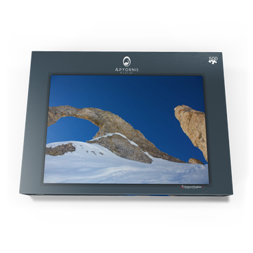 Darstellung des Puzzle Motivs L'Aiguille Percée 500 Puzzle Schachtel Ansicht3