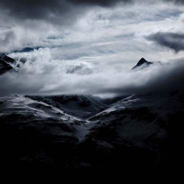 Darstellung des Puzzle Motivs The Sassière Valley 200 Puzzle 3D Modell