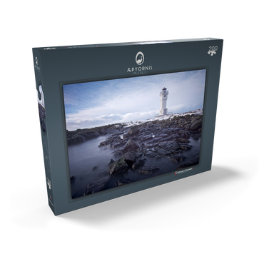 Darstellung des Puzzle Motivs Akranes 200 Puzzle Schachtel Ansicht2