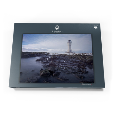 Darstellung des Puzzle Motivs Akranes 500 Puzzle Schachtel Ansicht3