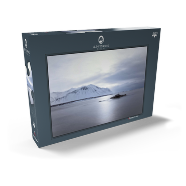 Darstellung des Puzzle Motivs View from Borgarnes 500 Puzzle Schachtel Ansicht2