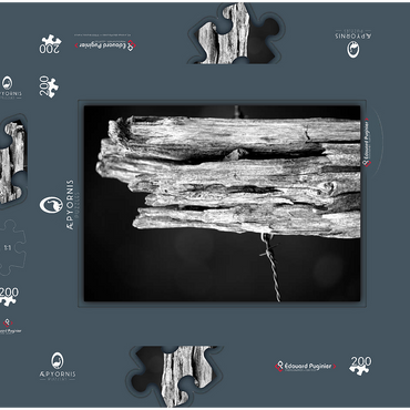 Darstellung des Puzzle Motivs Rural 200 Puzzle Schachtel 3D Modell