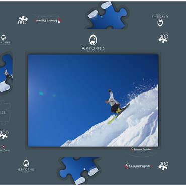 Darstellung des Puzzle Motivs For ski love… 100 Puzzle Schachtel 3D Modell