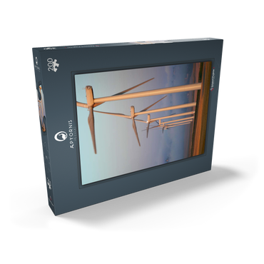 Darstellung des Puzzle Motivs Dawn in Lauragais 200 Puzzle Schachtel Ansicht2