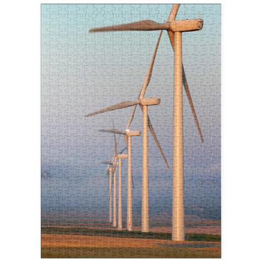 Darstellung des Puzzle Motivs puzzleplate Dawn in Lauragais 500 Puzzle