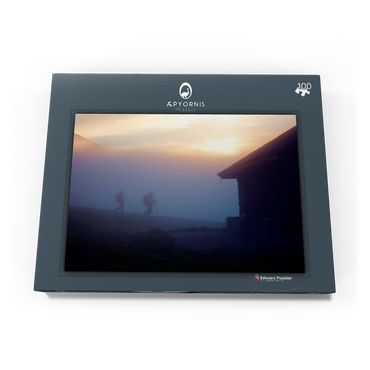 Darstellung des Puzzle Motivs Down to the valley 100 Puzzle Schachtel Ansicht3