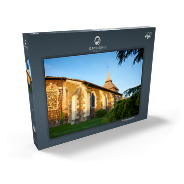 Darstellung des Puzzle Motivs Mézos Church 100 Puzzle Schachtel Ansicht2