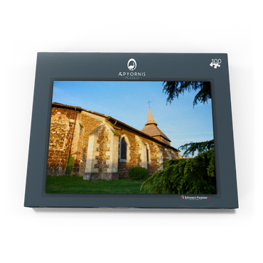 Darstellung des Puzzle Motivs Mézos Church 100 Puzzle Schachtel Ansicht3