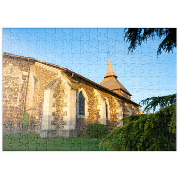 Darstellung des Puzzle Motivs puzzleplate Mézos Church 200 Puzzle