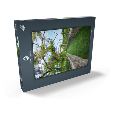 Darstellung des Puzzle Motivs “Château de la Chatonnière” garden 100 Puzzle Schachtel Ansicht2