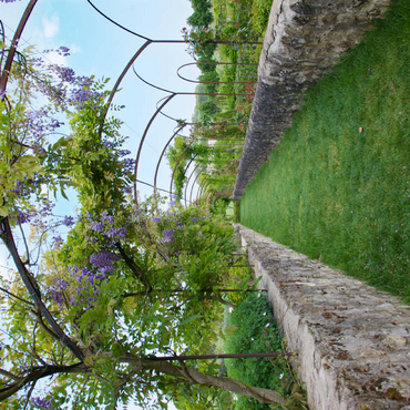 Darstellung des Puzzle Motivs “Château de la Chatonnière” garden 500 Puzzle 3D Modell