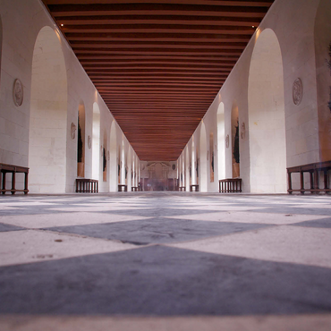 Darstellung des Puzzle Motivs Château de Chenonceau Gallery 1000 Puzzle 3D Modell