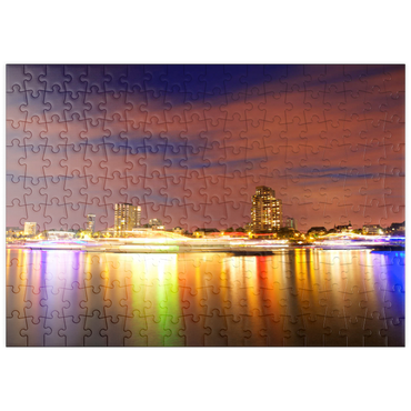 Darstellung des Puzzle Motivs puzzleplate “Somewhere over the —RhineBow—” 200 Puzzle