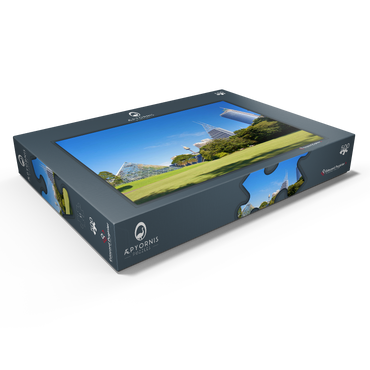 Darstellung des Puzzle Motivs Sydney's Botanicals gardens 500 Puzzle Schachtel Ansicht1