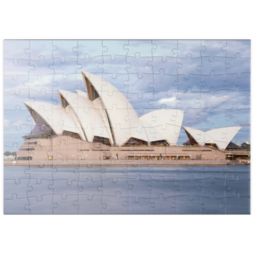 Darstellung des Puzzle Motivs puzzleplate Sydney Opera House 100 Puzzle