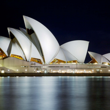 Darstellung des Puzzle Motivs Sydney Opera House 500 Puzzle 3D Modell
