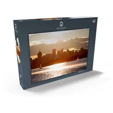 Darstellung des Puzzle Motivs North Sydney 500 Puzzle Schachtel Ansicht2
