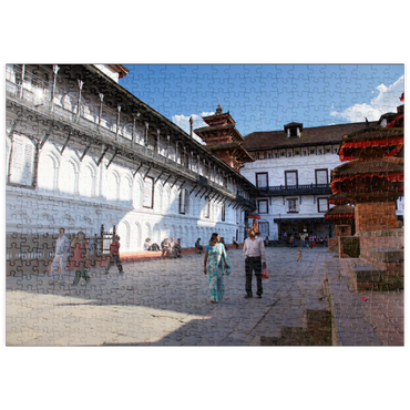 Darstellung des Puzzle Motivs puzzleplate Jagannath Temple 500 Puzzle