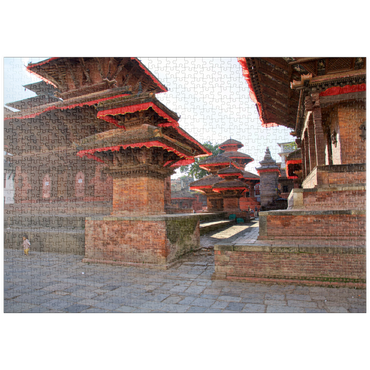 Darstellung des Puzzle Motivs puzzleplate Jagannath Temple 1000 Puzzle