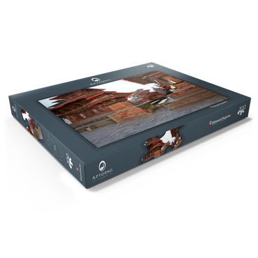 Darstellung des Puzzle Motivs Jagannath Temple 100 Puzzle Schachtel Ansicht1