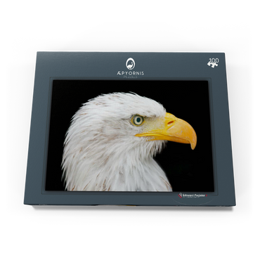 Darstellung des Puzzle Motivs Bald Eagle 100 Puzzle Schachtel Ansicht3